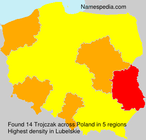 Surname Trojczak in Poland Surname Trojczak in Poland