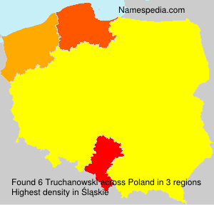 Surname Truchanowski in Poland Surname Truchanowski in Poland