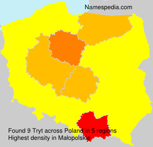 Surname Tryt in Poland Surname Tryt in Poland
