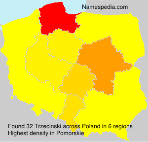 Surname Trzecinski in Poland Surname Trzecinski in Poland