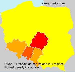 Surname Trzepala in Poland Surname Trzepala in Poland