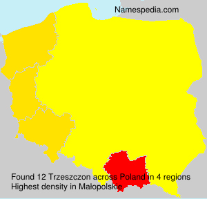 Surname Trzeszczon in Poland Surname Trzeszczon in Poland