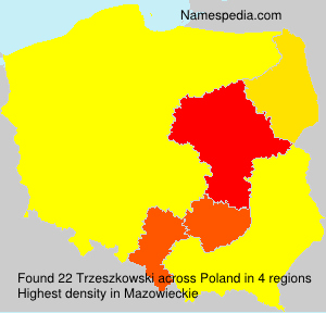 Surname Trzeszkowski in Poland Surname Trzeszkowski in Poland