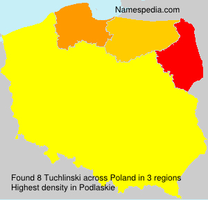 Surname Tuchlinski in Poland Surname Tuchlinski in Poland