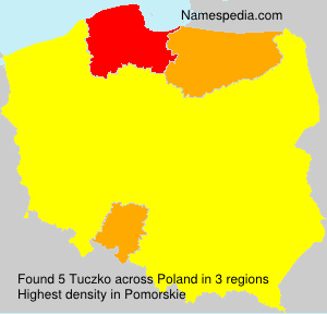 Surname Tuczko in Poland Surname Tuczko in Poland