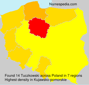 Surname Tuczkowski in Poland Surname Tuczkowski in Poland