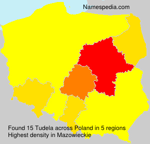 Surname Tudela in Poland Surname Tudela in Poland