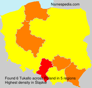 Surname Tukallo in Poland Surname Tukallo in Poland