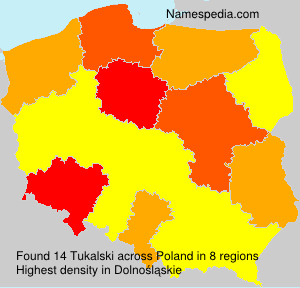 Surname Tukalski in Poland Surname Tukalski in Poland
