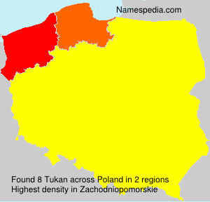 Surname Tukan in Poland Surname Tukan in Poland