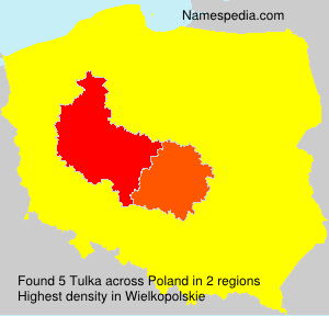 Surname Tulka in Poland Surname Tulka in Poland