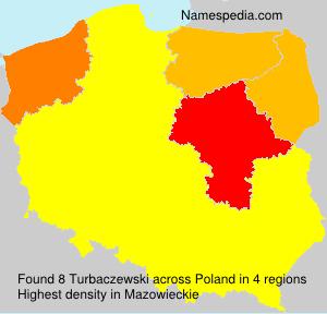 Surname Turbaczewski in Poland Surname Turbaczewski in Poland