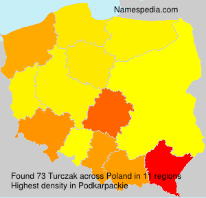 Surname Turczak in Poland Surname Turczak in Poland