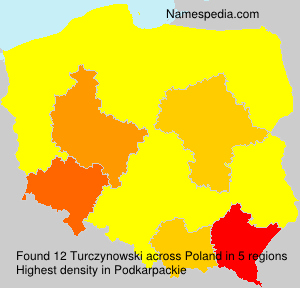 Surname Turczynowski in Poland Surname Turczynowski in Poland