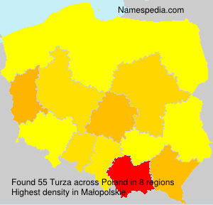Surname Turza in Poland Surname Turza in Poland