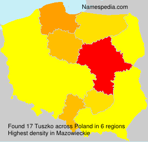 Surname Tuszko in Poland Surname Tuszko in Poland