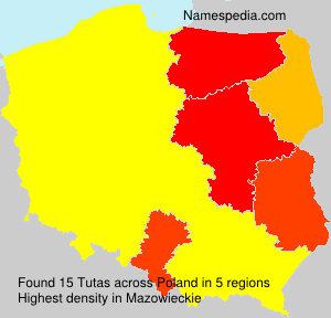 Surname Tutas in Poland Surname Tutas in Poland