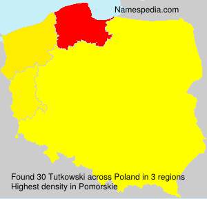 Surname Tutkowski in Poland Surname Tutkowski in Poland
