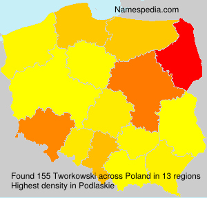 Surname Tworkowski in Poland Surname Tworkowski in Poland