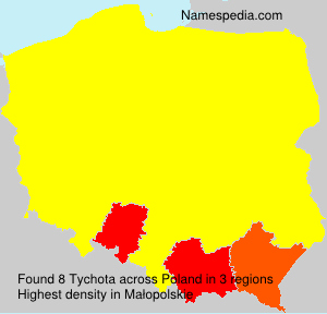 Surname Tychota in Poland Surname Tychota in Poland