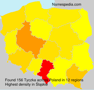 Surname Tyczka in Poland Surname Tyczka in Poland