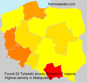Surname Tylawski in Poland Surname Tylawski in Poland