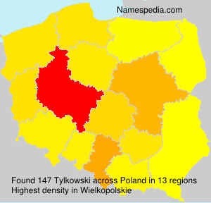 Surname Tylkowski in Poland Surname Tylkowski in Poland
