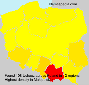 Surname Uchacz in Poland Surname Uchacz in Poland