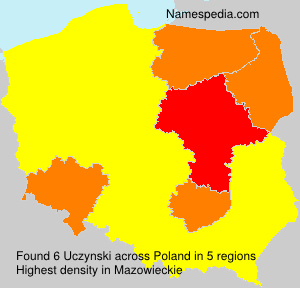 Surname Uczynski in Poland Surname Uczynski in Poland