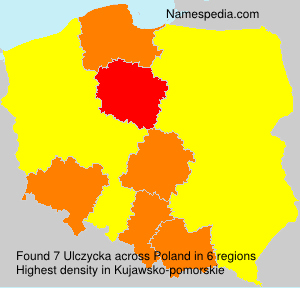 Surname Ulczycka in Poland Surname Ulczycka in Poland