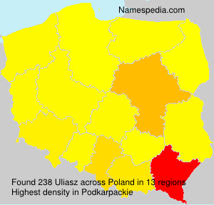 Surname Uliasz in Poland Surname Uliasz in Poland