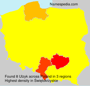 Surname Ulzyk in Poland Surname Ulzyk in Poland