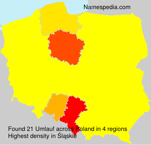 Surname Umlauf in Poland Surname Umlauf in Poland