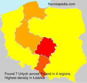 Surname Urlych in Poland Surname Urlych in Poland