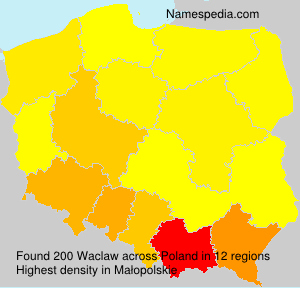 Surname Waclaw in Poland Surname Waclaw in Poland