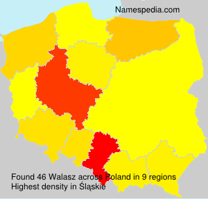 Surname Walasz in Poland Surname Walasz in Poland
