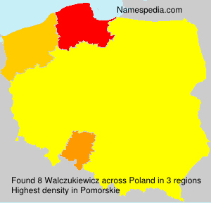 Surname Walczukiewicz in Poland Surname Walczukiewicz in Poland