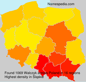 Surname Walczyk in Poland Surname Walczyk in Poland