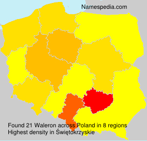 Surname Waleron in Poland Surname Waleron in Poland