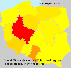Surname Walotka in Poland Surname Walotka in Poland