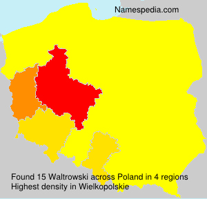 Surname Waltrowski in Poland
