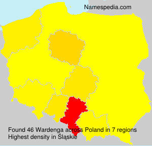 Surname Wardenga in Poland Surname Wardenga in Poland