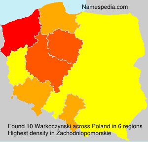 Surname Warkoczynski in Poland Surname Warkoczynski in Poland