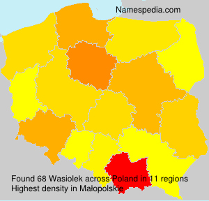 Surname Wasiolek in Poland Surname Wasiolek in Poland