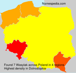Surname Wasylak in Poland Surname Wasylak in Poland