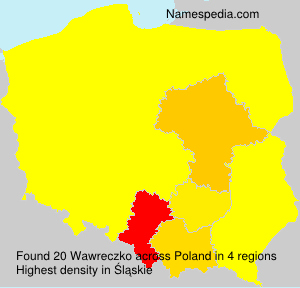 Surname Wawreczko in Poland Surname Wawreczko in Poland
