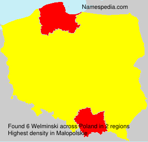 Surname Welminski in Poland Surname Welminski in Poland