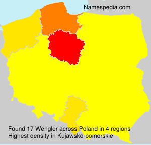 Surname Wengler in Poland Surname Wengler in Poland