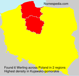 Surname Werling in Poland Surname Werling in Poland