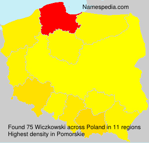 Surname Wiczkowski in Poland Surname Wiczkowski in Poland